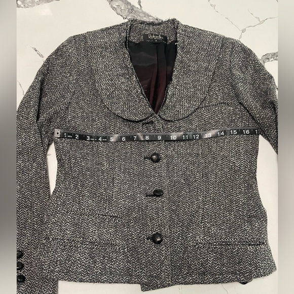 Vintage Rafaella Tweed Blazer (Petite 4) - Picture 5 of 6